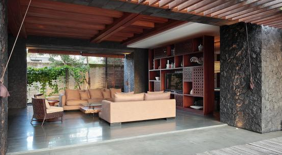 桐庐独立别墅装修设计成印尼风格，异域风情家里享