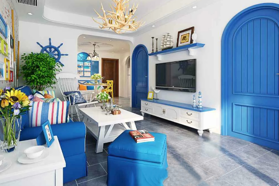 桐庐地中海别墅风格装修设计，在家体验异域风情