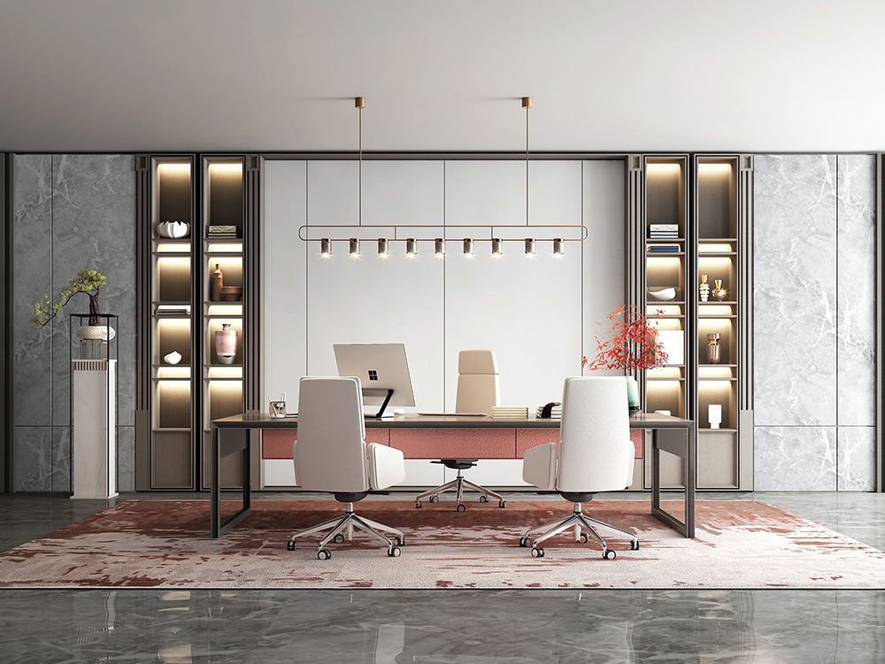 现代风格室内装修设计效果图-桐庐创新中心办公室180平米