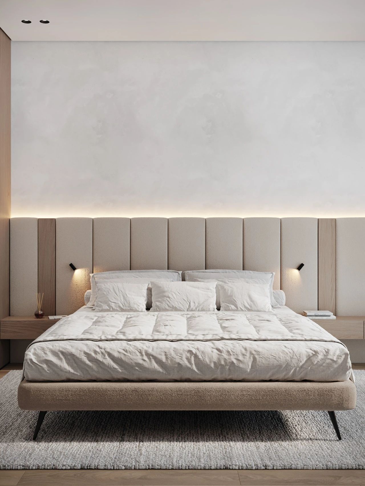现代素雅风格室内设计家装案例-卧室